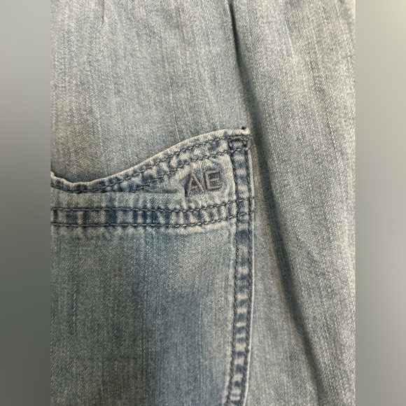 American Eagle light cotton drawstring shorts Small - Picture 5 of 8